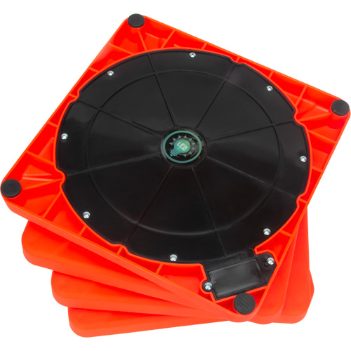 C&ocirc;ne de signalisation repliable, 28" h, Orange Sécurité Médic