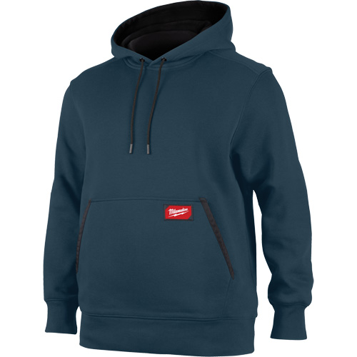 Midweight Pullover Hoodie, Men's, Small, Blue Sécurité Médic