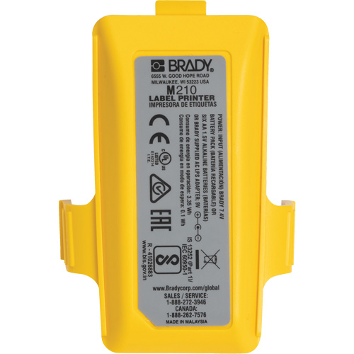 Battery Cover for M210 Handheld Label Maker Sécurité Médic