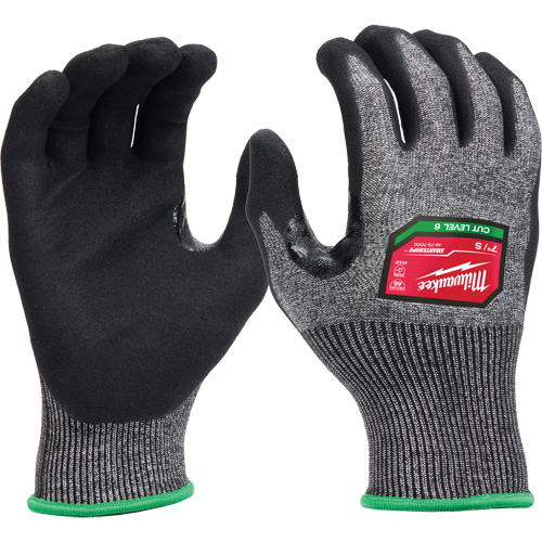 High-Dexterity Dipped Gloves, Size Small, 18 Gauge, Nitrile Coated, Polyethylene Shell, ASTM ANSI Level A6/EN 388 Level F Sécurité Médic