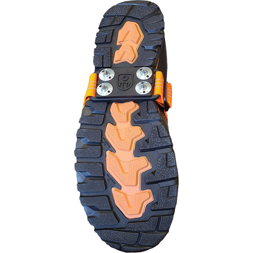 Crampon &agrave; glace anti&eacute;tincelles Midcleat, Acier au carbone, Traction Crampon, Taille unique Sécurité Médic