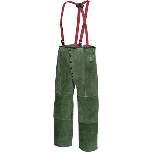 WP 100 Welder's Waist Pants, Small, Green Sécurité Médic
