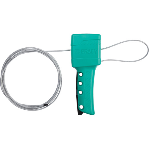 Red All Purpose Cable Lockout, 8' Length Sécurité Médic