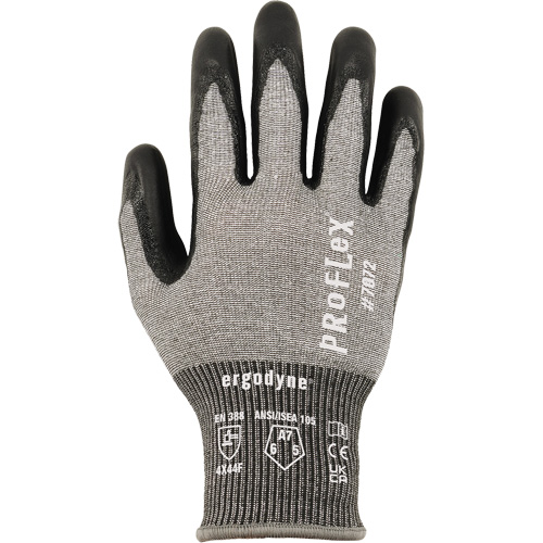 Gants r&eacute;sistant &agrave; la coupe Proflex 7072, Taille Petit, Calibre 18, Rev&ecirc;tement Nitrile, Enveloppe en PEHP/Tungst&egrave;ne, ASTM ANSI niveau A7/EN 388 niveau F Sécurité Médic