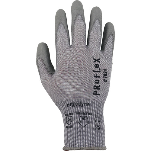 Gants r&eacute;sistant &agrave; la coupe Proflex 7024, Taille Petit, Calibre 13, Rev&ecirc;tement Polyur&eacute;thane, Enveloppe en Polyester/PEHP/Spandex, ASTM ANSI niveau A2/EN 388 niveau B Sécurité Médic