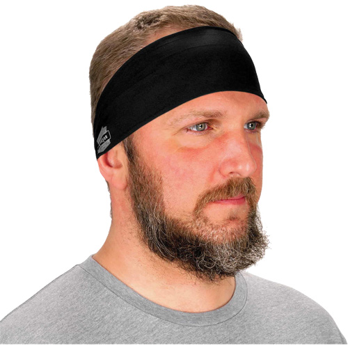 Chill-Its 6634 Cooling Headband, Black Sécurité Médic