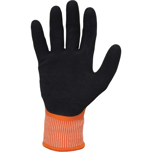 Gants de travail enduits et r&eacute;sistant &agrave; la coupe pour l'hiver ProFlex 7551, Taille Petit, Calibre 10/13, Rev&ecirc;tement Nitrile/Latex de caoutchouc, Enveloppe en PEHP, ASTM ANSI niveau A5/EN 388 niveau E Sécurité Médic