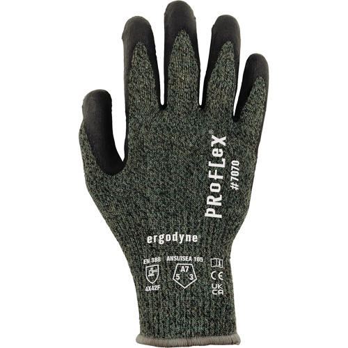 Gants enduit de nitrile r&eacute;sistant &agrave; la coupe ProFlex 7070, Taille Petit, Calibre 13, Rev&ecirc;tement Nitrile, Enveloppe en Aramide, ASTM ANSI niveau A7/EN 388 niveau F Sécurité Médic