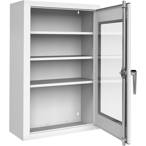 Armoire &agrave; pharmacie verrouillable avec porte en Plexiglas Sécurité Médic
