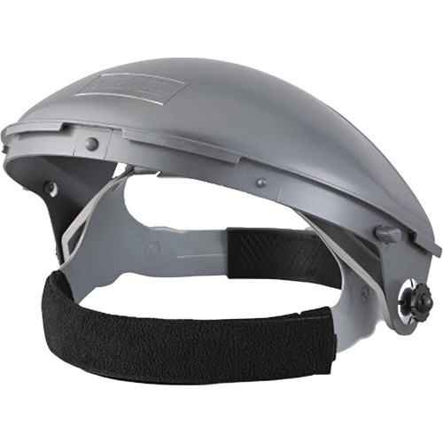 Fibre-Metal&reg; 7" Crown Noryl&reg; Faceshield Headgear, Ratchet Suspension Sécurité Médic