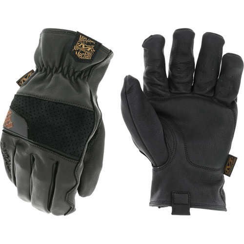 Driver's Work Gloves, 10, Grain Goatskin Palm Sécurité Médic