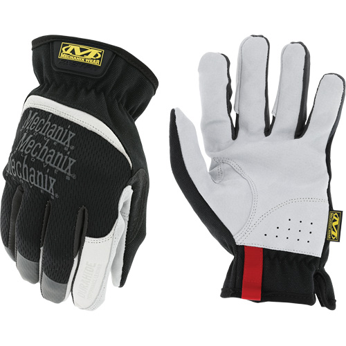 Coldwork Waterproof M-Pact&reg; Driver Gloves, Synthetic/Suede/PVC/Polyurethane/Grain Cowhide/Grain Goatskin/Grain Leather/HPPE/Split Leather Palm, Size 8 Sécurité Médic