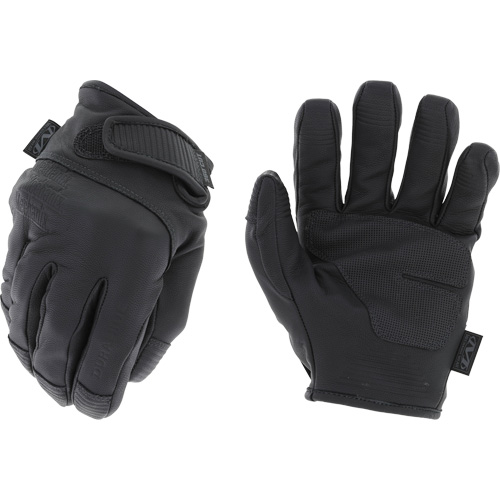Leather Needlestick Law Enforcement Gloves, Size 8, Goatskin Shell, ASTM ANSI Level A7/EN 388 Level F Sécurité Médic