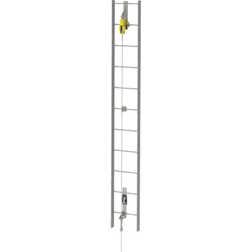 Latchways&reg; Vertical Ladder Lifeline Kit, Stainless Steel Sécurité Médic