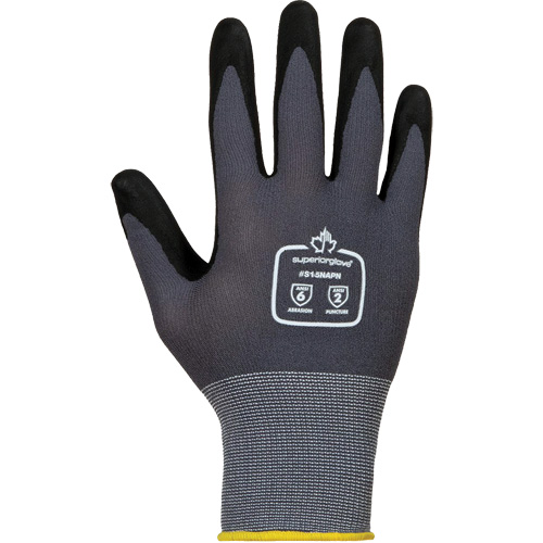 Dexterity&reg; High-Abrasion Gloves, 2X-Small/5, Foam Nitrile Coating, 15 Gauge, Nylon/Cotton Shell Sécurité Médic