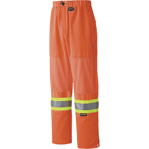 6001P Pantalon de s&eacute;curit&eacute; routi&egrave;re, Polyester, T-petit, Orange haute visibilit&eacute; Sécurité Médic