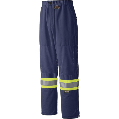 6003P Pantalon de s&eacute;curit&eacute; routi&egrave;re, Polyester, T-petit, Bleu marin Sécurité Médic