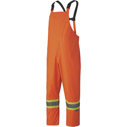 5608 210D Waterproof Rain Suit, Polyester/PVC, Small, High Visibility Orange Sécurité Médic
