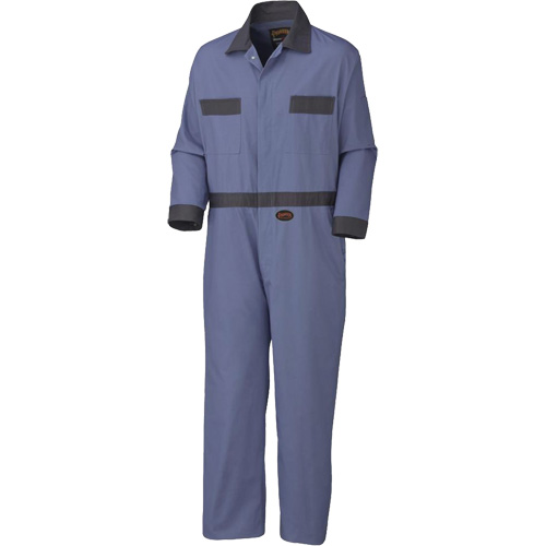 5133 Combinaisons avec boutons en laiton dissimul&eacute;s, Hommes, Bleu marin, Taille 36 Sécurité Médic