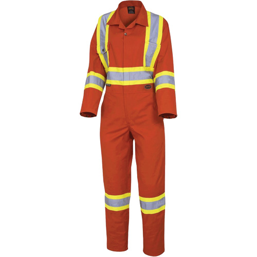 5514W Combinaisons de s&eacute;curit&eacute; pour femmes, T-petit, Orange haute visibilit&eacute; Sécurité Médic