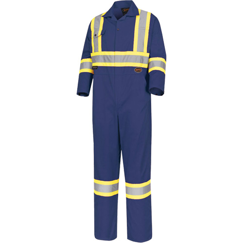 5516T Safety Coveralls, 44 (Tall), Navy Blue Sécurité Médic