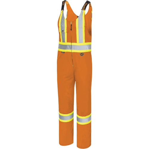 6617T Overalls, Polyester, 40, High Visibility Orange Sécurité Médic