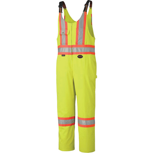 6616 Overalls, Poly-Cotton, 36, High Visibility Lime-Yellow Sécurité Médic