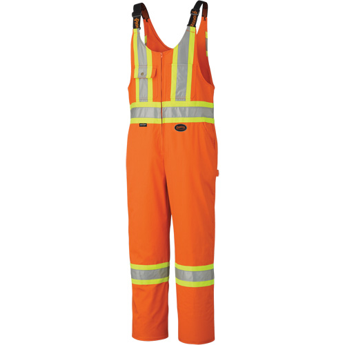 6617Z Combinaisons de s&eacute;curit&eacute; avec fermetures &agrave; glissi&egrave;re aux jambes, Poly-coton, 36, Orange haute visibilit&eacute; Sécurité Médic