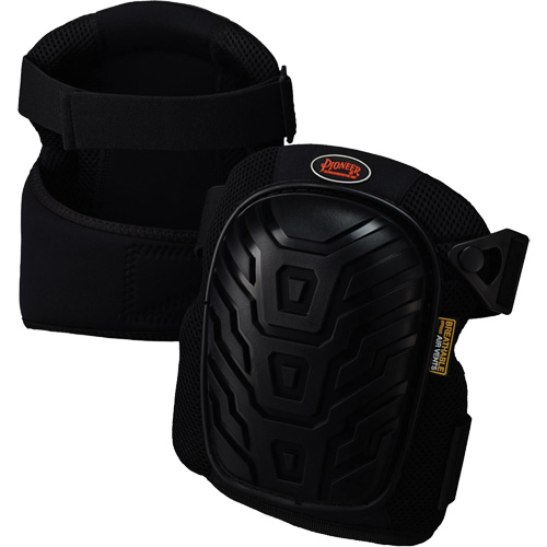 169 Air Vented Knee Pad, Hook and Loop Style, Gel Caps, Gel Pads Sécurité Médic