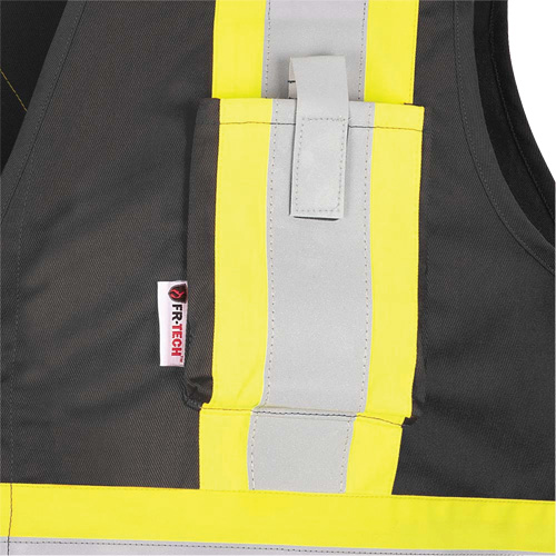 7729 Veste r&eacute;sistante aux arcs &eacute;lectriques FR-Tech, Petit, Noir, 10 cal/cm² Sécurité Médic