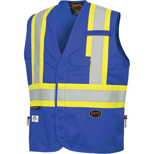 7730 Veste r&eacute;sistante aux arcs &eacute;lectriques FR-Tech, Petit, Bleu royal, 10 cal/cm² Sécurité Médic