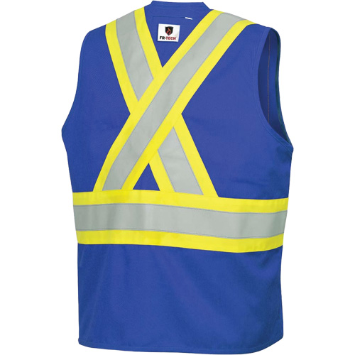 7730 Veste r&eacute;sistante aux arcs &eacute;lectriques FR-Tech, Petit, Bleu royal, 10 cal/cm² Sécurité Médic