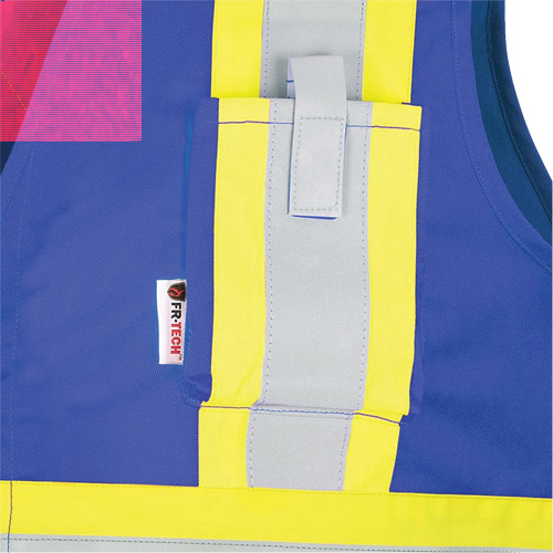 7730 Veste r&eacute;sistante aux arcs &eacute;lectriques FR-Tech, Petit, Bleu royal, 10 cal/cm² Sécurité Médic