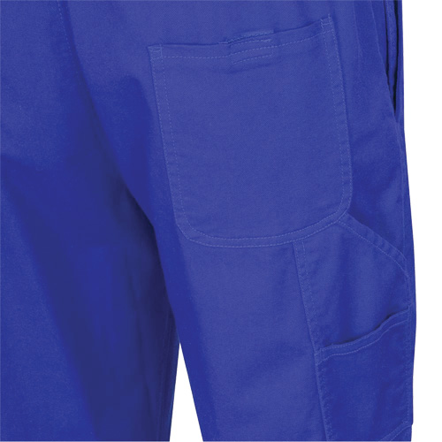 7714 FR-Tech&reg; Flame-Resistant Overalls, Small, Royal Blue Sécurité Médic