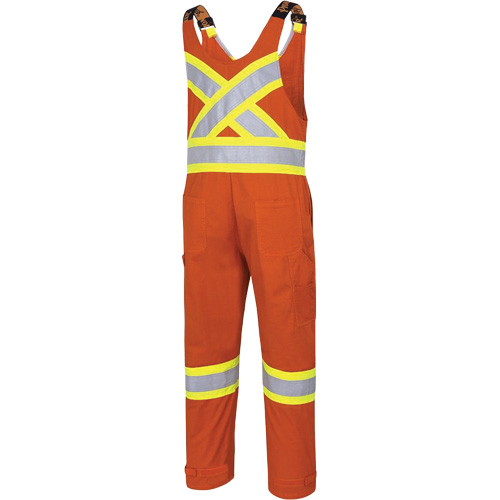 7712 FR-Tech&reg; Flame-Resistant Overalls, Small, High Visibility Orange Sécurité Médic