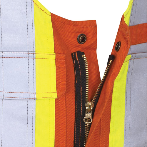 7712 FR-Tech&reg; Flame-Resistant Overalls, Small, High Visibility Orange Sécurité Médic