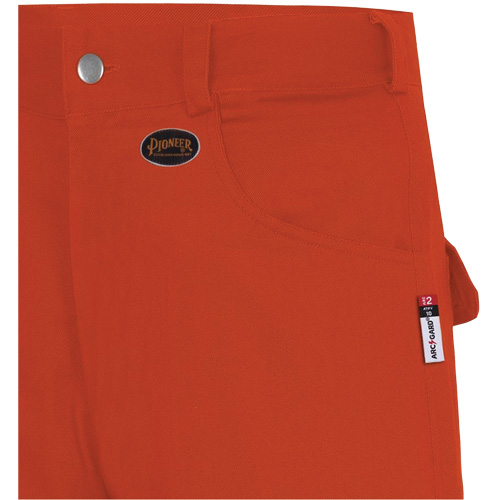 7765 Pantalon cargo de s&eacute;curit&eacute; haute visibilit&eacute; r&eacute;sistant aux arcs &eacute;lectriques FR-Tech 88/12, 30, x 32, Orange haute visibilit&eacute;, 10 cal/cm² Sécurité Médic