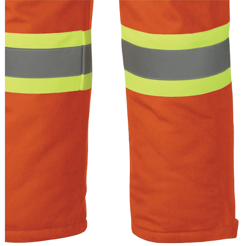 5534A Combinaison de s&eacute;curit&eacute; matelass&eacute;e ignifuge, Petit, Orange Sécurité Médic