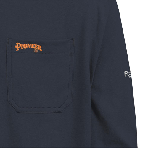 339SFA Flame-Resistant Long-Sleeved Safety Shirt, Small, High Visibility Orange Sécurité Médic