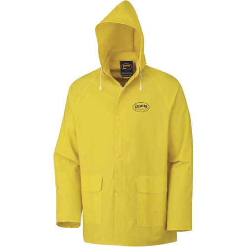 577J Veste imperm&eacute;able, Polyester/PVC, Petit, Jaune Sécurité Médic