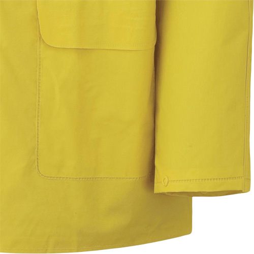 577J Veste imperm&eacute;able, Polyester/PVC, Petit, Jaune Sécurité Médic