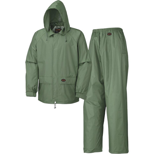 583 V&ecirc;tements imperm&eacute;ables, Polyester/PVC, Petit, Vert Sécurité Médic