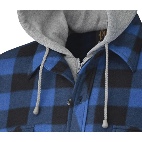 415SS Chemise &agrave; capuche matelass&eacute;e, Hommes, Petit, Multicolore Sécurité Médic