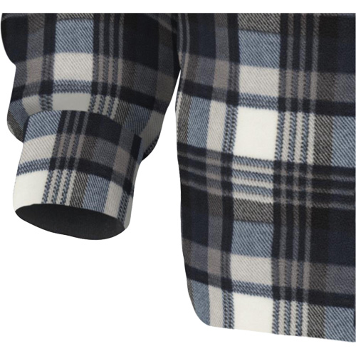 415BG Quilted Hooded Shirt, Men's, X-Small, Multi-Colour Sécurité Médic