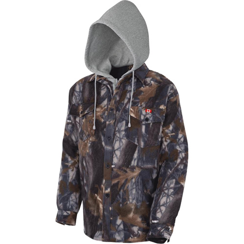 415CM Quilted Hooded Shirt, Men's, X-Small, Multi-Colour Sécurité Médic