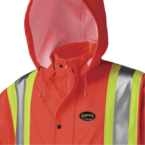 5896 Manteau long imperm&eacute;able et ignifuge, Petit, Orange haute visibilit&eacute; Sécurité Médic