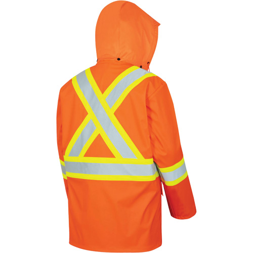5892PKT Veste de s&eacute;curit&eacute; imperm&eacute;able &agrave; haute visibilit&eacute; ignifuge, T-petit, Orange haute visibilit&eacute; Sécurité Médic