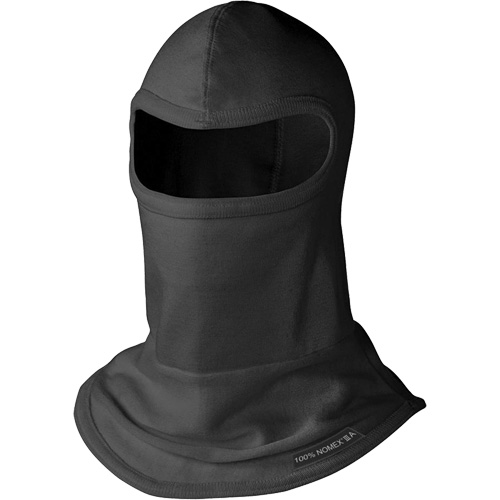C214BK Cagoule &agrave; un trou en tricot moyen, Noir, Nomex Sécurité Médic