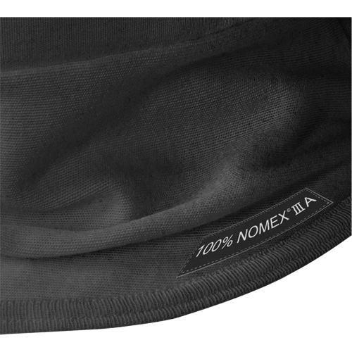 C214BK Cagoule &agrave; un trou en tricot moyen, Noir, Nomex Sécurité Médic