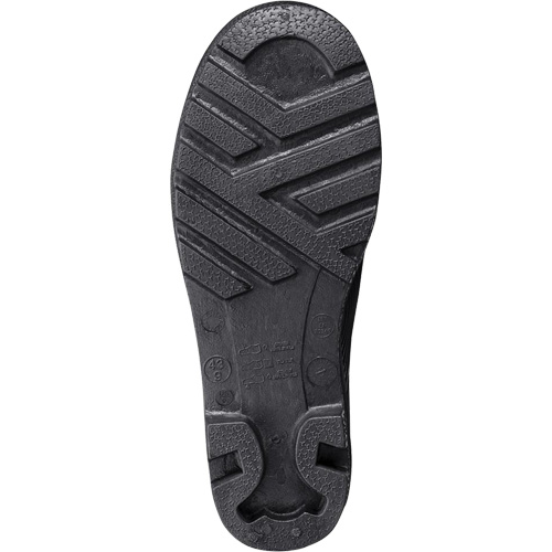 1022 Safety Boots, PVC, Steel Toe, Size 10, Puncture Resistant Sole Sécurité Médic